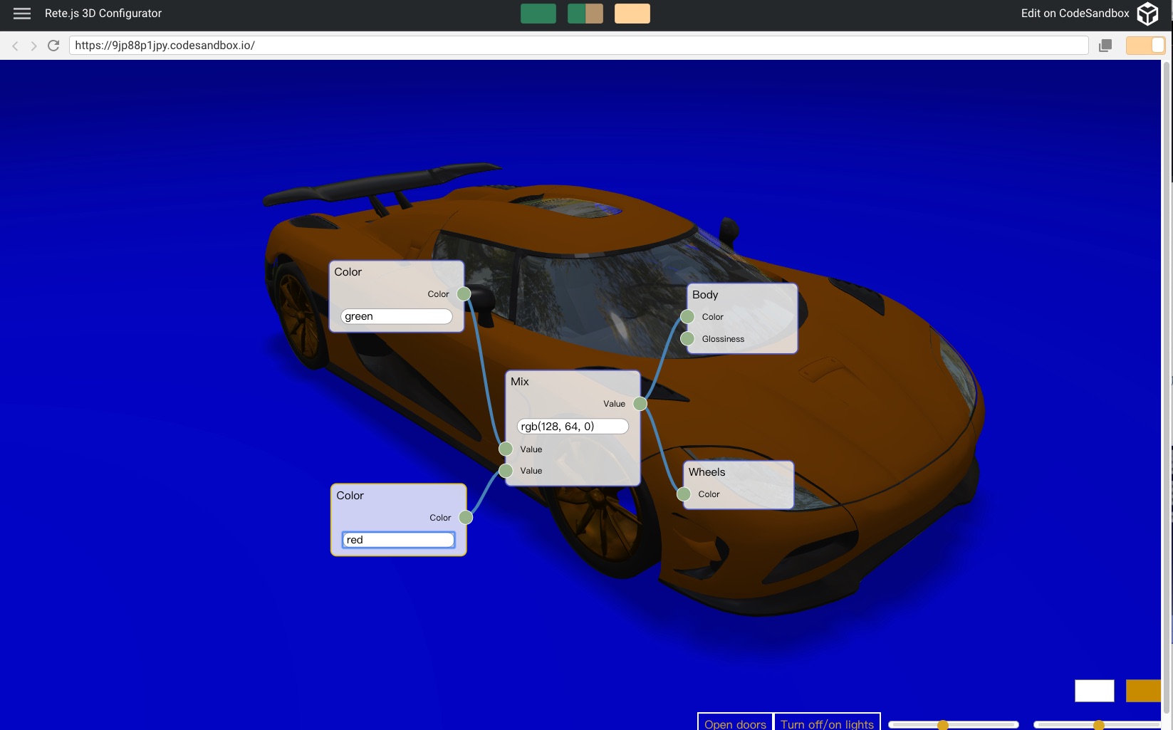 Rete_js_3D_Configurator_-_CodeSandbox_和_編輯文章_‹_Soft___Share_—_WordPress_com